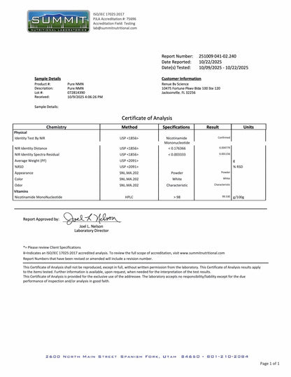 RENUE by Science NMN Powder